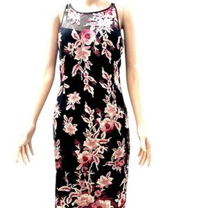 WHBM Floral (Embroidered) Dress Size 4